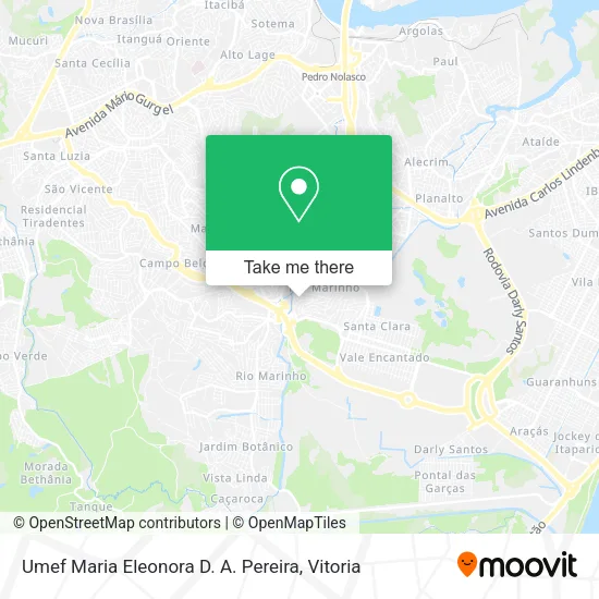 Umef Maria Eleonora D. A. Pereira map