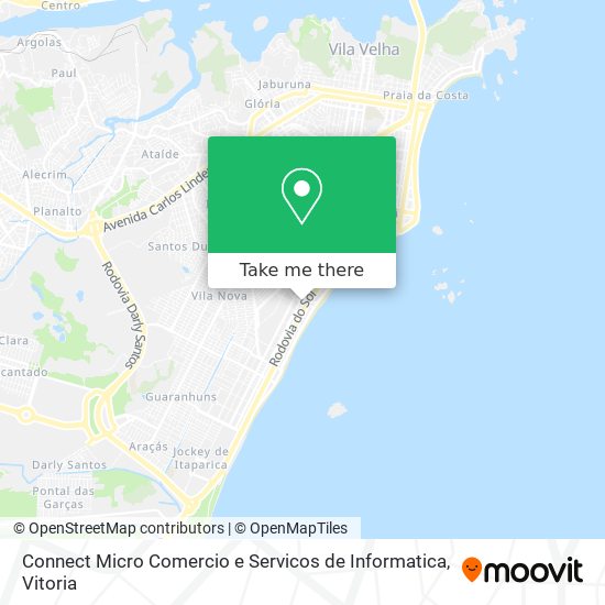 Connect Micro Comercio e Servicos de Informatica map