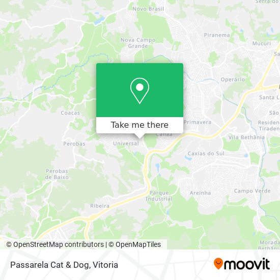 Passarela Cat & Dog map