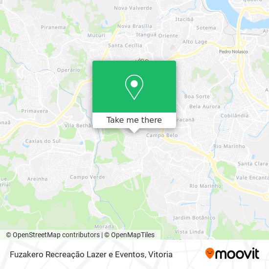 Fuzakero Recreação Lazer e Eventos map