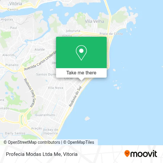 Profecia Modas Ltda Me map