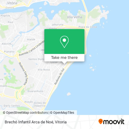 Brechó Infantil Arca de Noé map