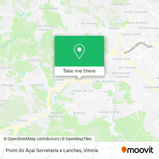 Point do Açai Sorveteria e Lanches map