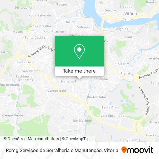 Rcmg Serviços de Serralheria e Manutenção map