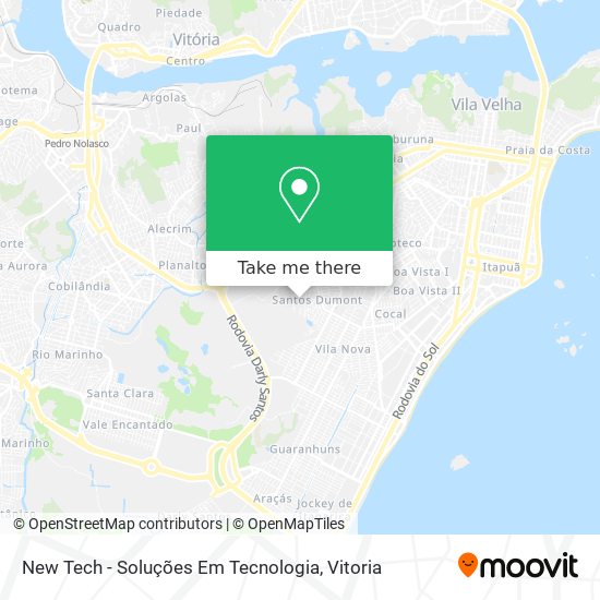 New Tech - Soluções Em Tecnologia map
