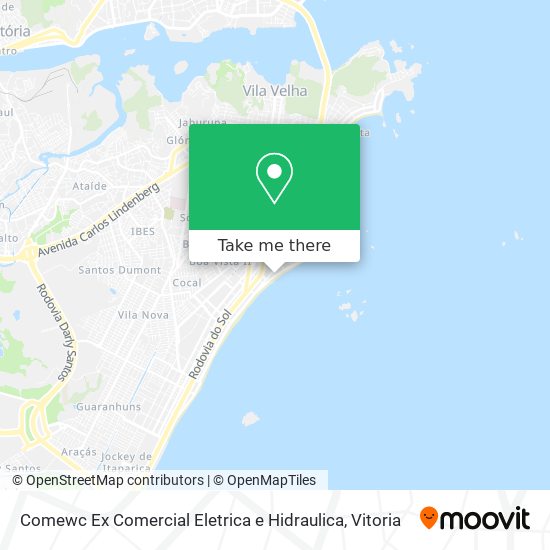 Comewc Ex Comercial Eletrica e Hidraulica map