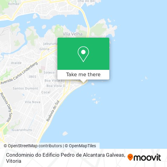 Condominio do Edificio Pedro de Alcantara Galveas map