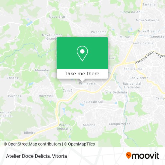 Atelier Doce Delícia map