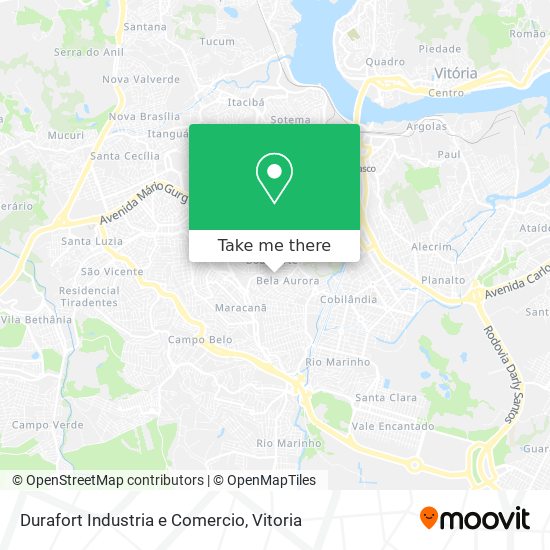 Durafort Industria e Comercio map