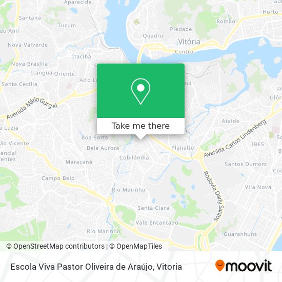 Escola Viva Pastor Oliveira de Araújo map