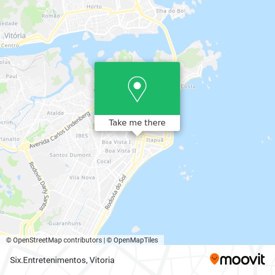 Six.Entretenimentos map