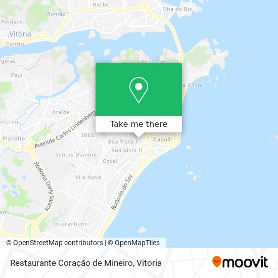 Restaurante Coração de Mineiro map