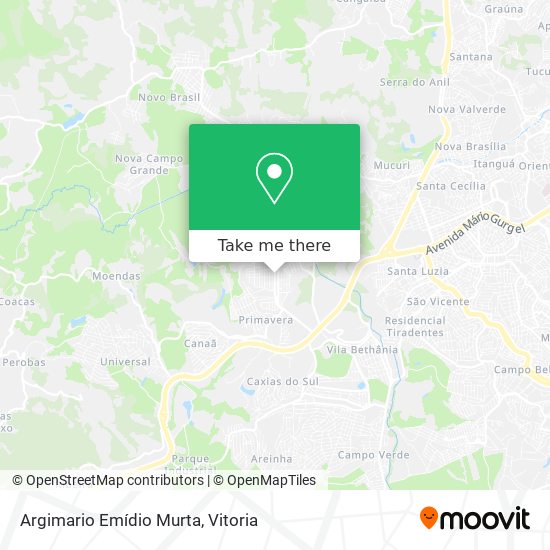 Argimario Emídio Murta map