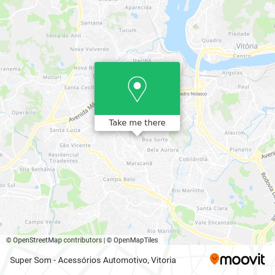Super Som - Acessórios Automotivo map