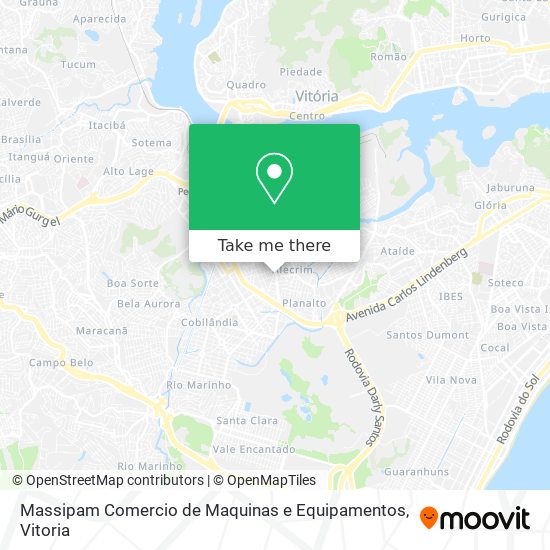 Massipam Comercio de Maquinas e Equipamentos map