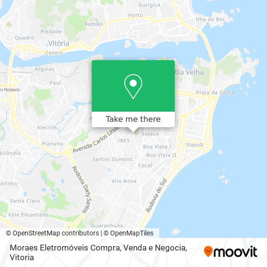 Moraes Eletromóveis Compra, Venda e Negocia map
