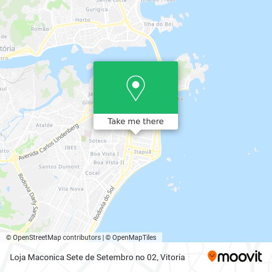 Loja Maconica Sete de Setembro no 02 map