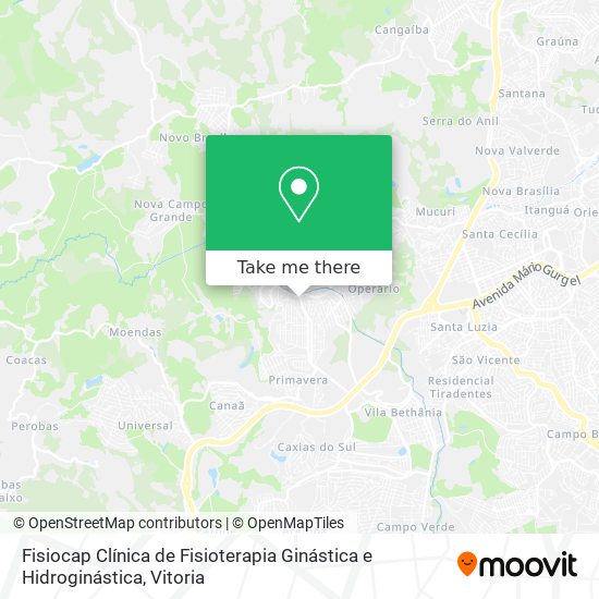 Fisiocap Clínica de Fisioterapia Ginástica e Hidroginástica map