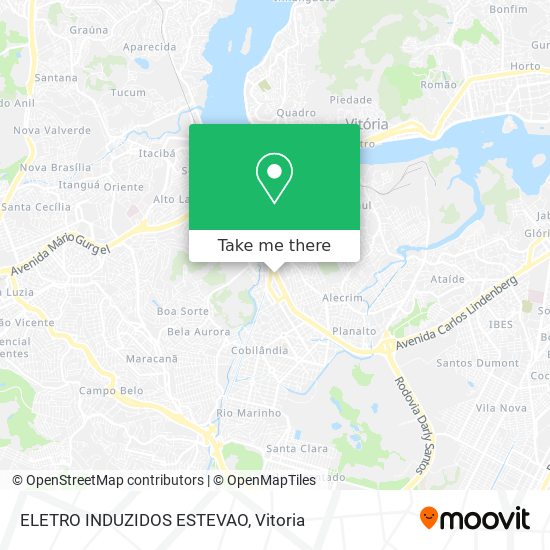 ELETRO INDUZIDOS ESTEVAO map