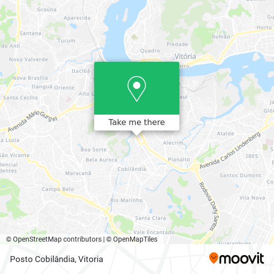 Posto Cobilândia map