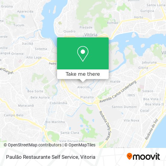 Paulão Restaurante Self Service map
