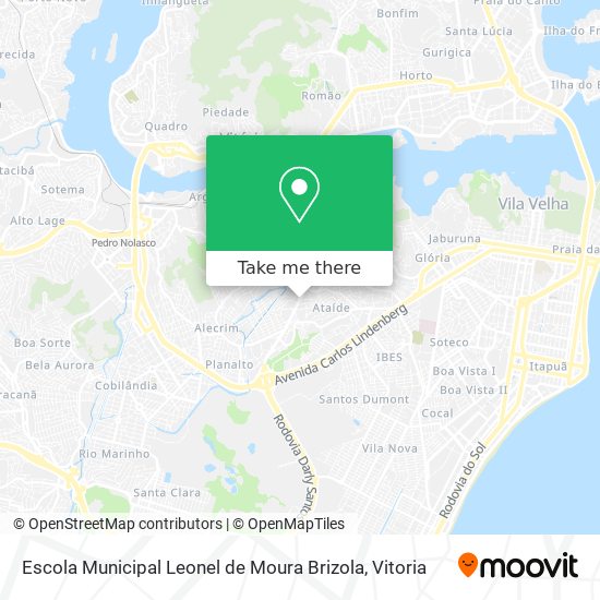 Escola Municipal Leonel de Moura Brizola map