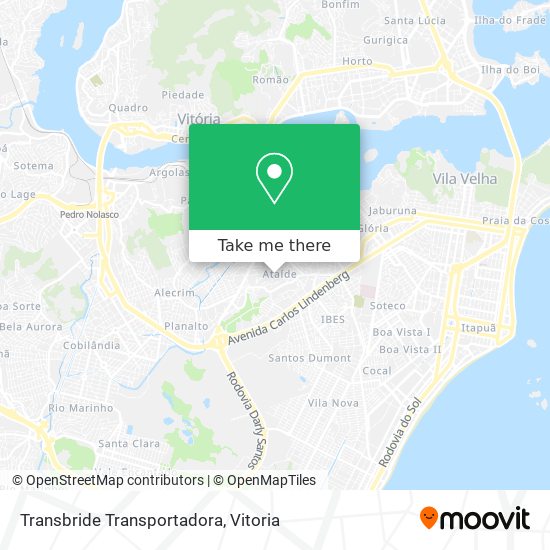 Transbride Transportadora map