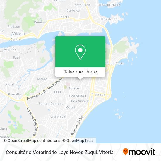 Consultório Veterinário Lays Neves Zuqui map