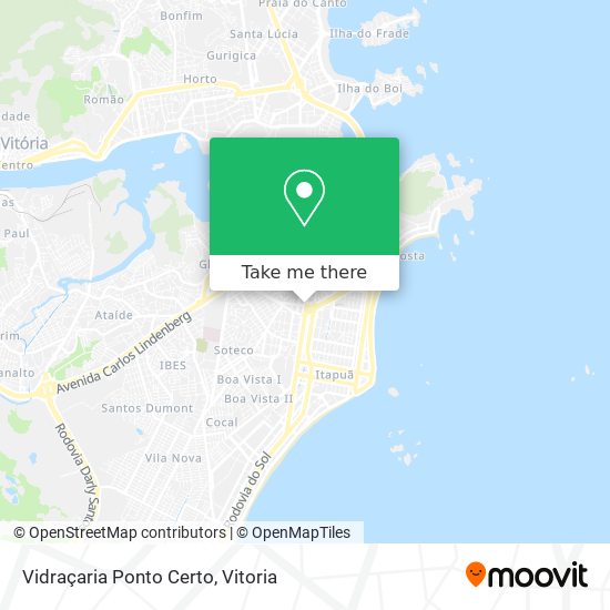 Vidraçaria Ponto Certo map