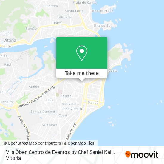 Vila Öben Centro de Eventos by Chef Saniel Kalil map