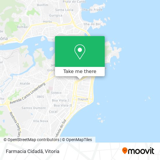 Farmacia Cidadã map