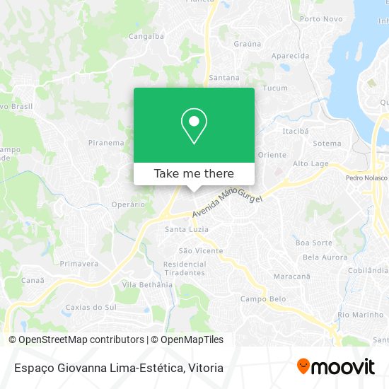 Espaço Giovanna Lima-Estética map