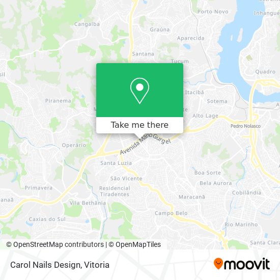 Carol Nails Design map