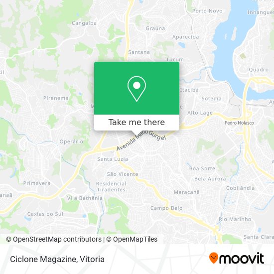 Ciclone Magazine map