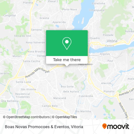Boas Novas Promocoes & Eventos map