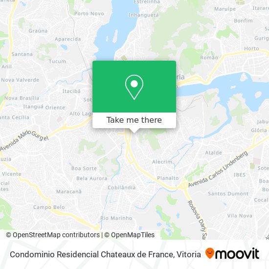 Condominio Residencial Chateaux de France map