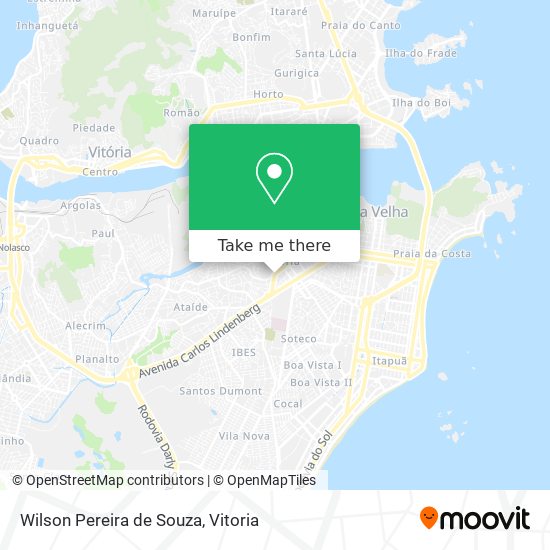 Wilson Pereira de Souza map