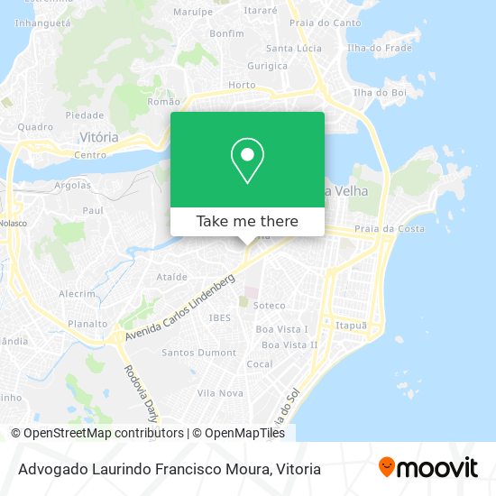 Advogado Laurindo Francisco Moura map