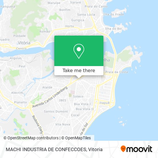 Mapa MACHI INDUSTRIA DE CONFECCOES