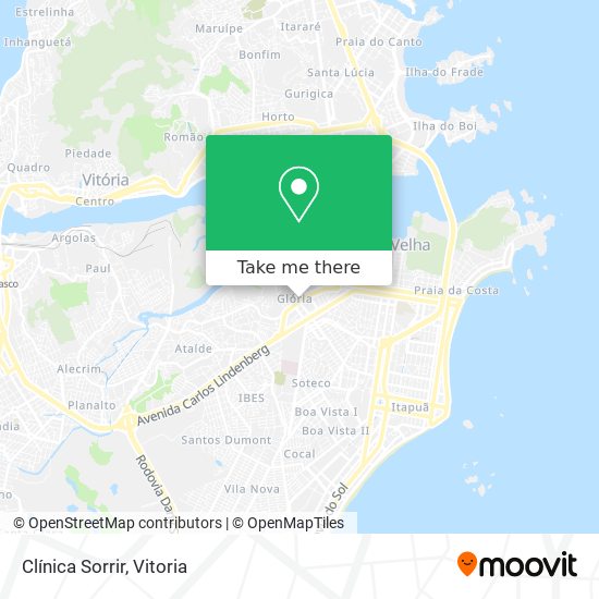 Clínica Sorrir map