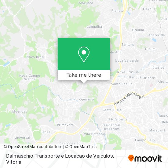 Dalmaschio Transporte e Locacao de Veiculos map