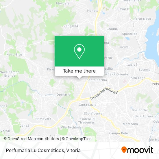Perfumaria Lu Cosméticos map
