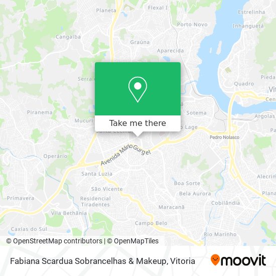 Fabiana Scardua Sobrancelhas & Makeup map