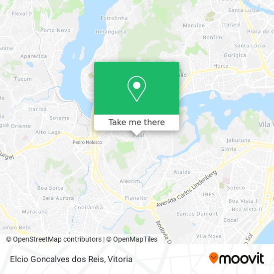 Elcio Goncalves dos Reis map