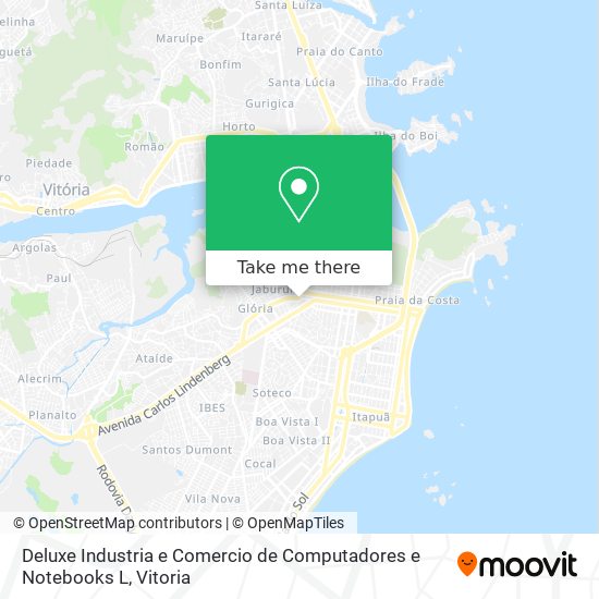 Deluxe Industria e Comercio de Computadores e Notebooks L map