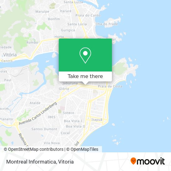 Montreal Informatica map