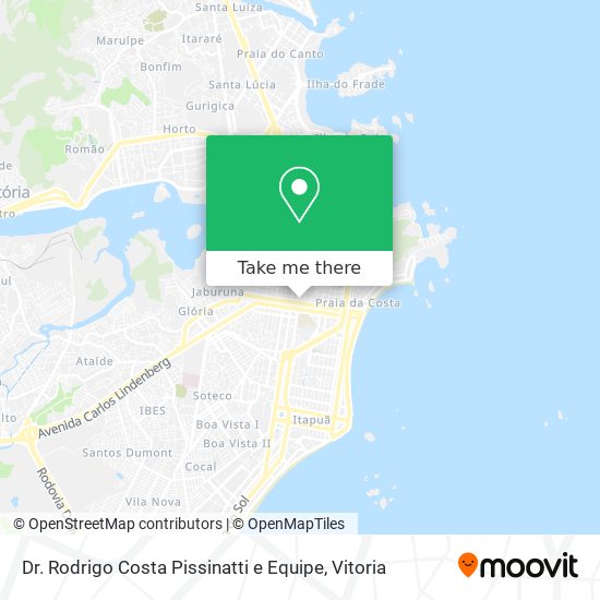 Dr. Rodrigo Costa Pissinatti e Equipe map