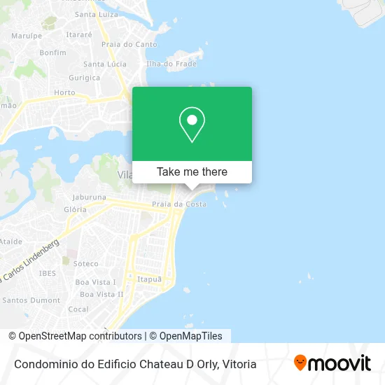 Condominio do Edificio Chateau D Orly map