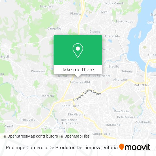 Prolimpe Comercio De Produtos De Limpeza map