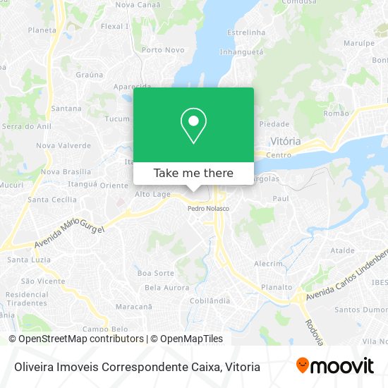 Oliveira Imoveis Correspondente Caixa map